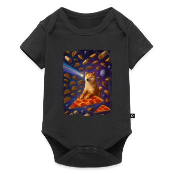 Shiba Inu - Baby Premium short-sleeve bodysuit - black - Front
