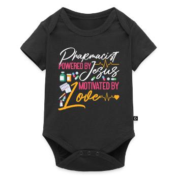 Pharmacy Tech Technician - Baby Premium short-sleeve bodysuit - black - Front