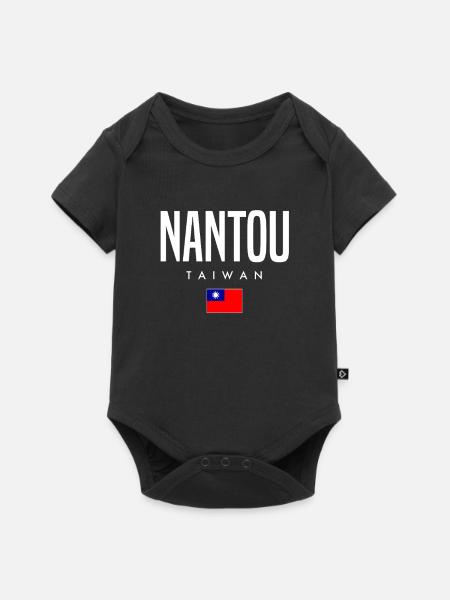 Nantou Taiwan - Baby Premium Kurzarmbody - Schwarz