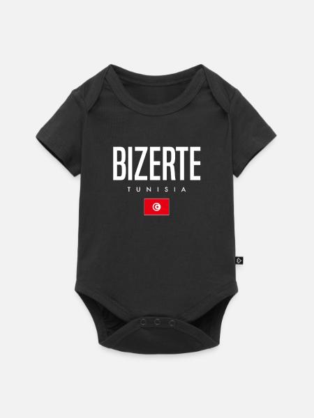 Bizerte Tunesien - Baby Premium Kurzarmbody - Schwarz