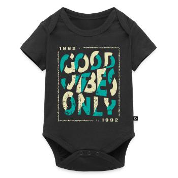 1992 Birthday 1992 Vintage 1992 Gift 1992 - Baby Premium short-sleeve bodysuit - black - Front