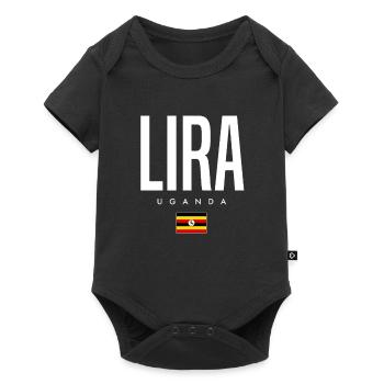 Lira Uganda - Baby Premium short-sleeve bodysuit - black - Front