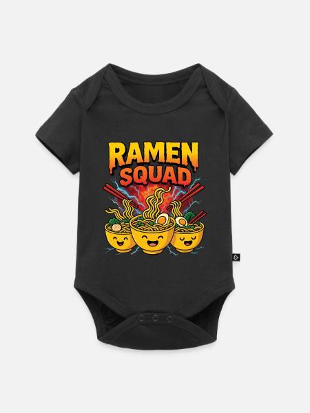 Ramen - Baby Premium Kurzarmbody - Schwarz