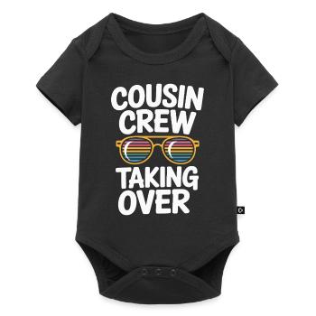L’équipage de Cousin prend le relais de la célébration de la famille Cousins - Body à manches courtes Premium Bébé - noir - Devant