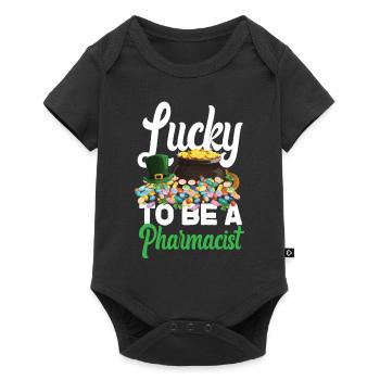 Technicien en pharmacie - Body à manches courtes Premium Bébé - noir - Devant