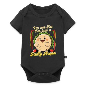 Arepa Arepas - Baby Premium short-sleeve bodysuit - black - Front