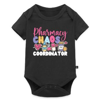 Pharmacy Tech Technician - Baby Premium short-sleeve bodysuit - black - Front