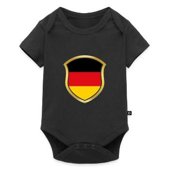 World Champion Champion 2018 wm team Germany png - Baby Premium short-sleeve bodysuit - black - Front