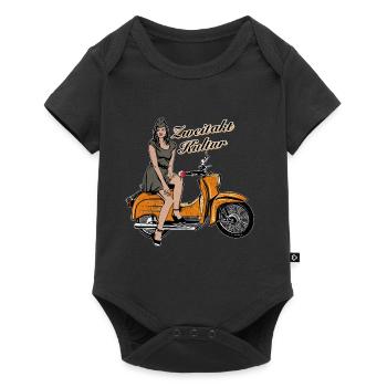 Simson Schwalbe KR51 Rétro trafic orange - Body à manches courtes Premium Bébé - noir - Devant