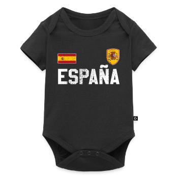 Jersey Spain - Baby Premium short-sleeve bodysuit - black - Front