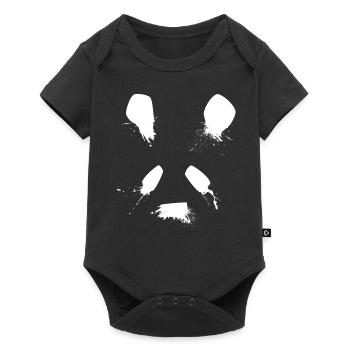 Panda - Panda bear - Body à manches courtes Premium Bébé - noir - Devant