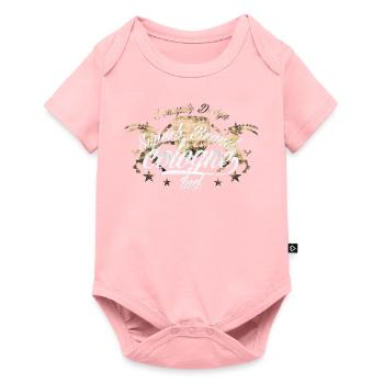 Superbe Marque Cologne - Body à manches courtes Premium Bébé - rose - Devant