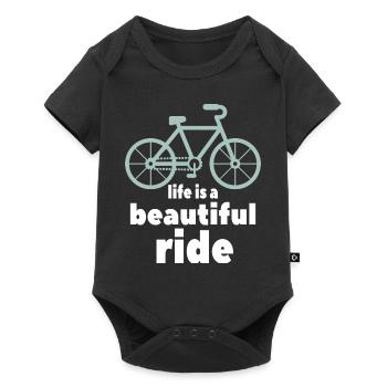 Vélo dit - Body à manches courtes Premium Bébé - noir - Devant