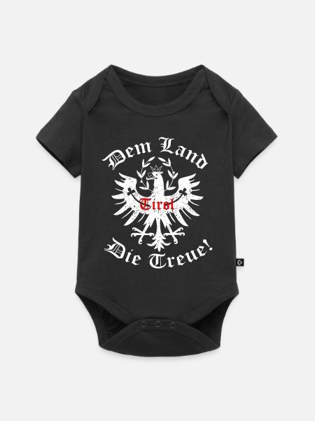 Dem Land Tirol die Treue - Baby Premium Kurzarmbody - Schwarz