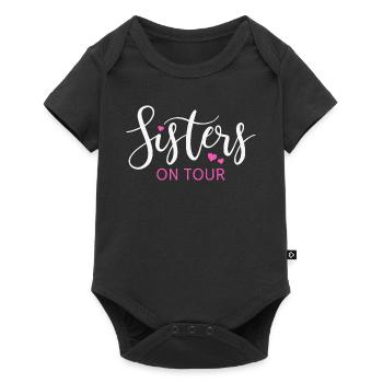 Sœurs Sœurs Sœurs en tournée Frères et sœurs - Body à manches courtes Premium Bébé - noir - Devant