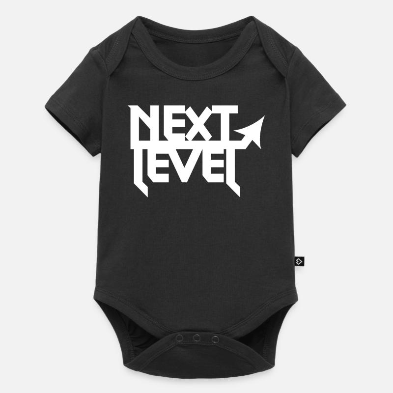 next level w - Baby Premium short-sleeve bodysuit - black