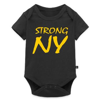 New York - Body à manches courtes Premium Bébé - noir - Devant
