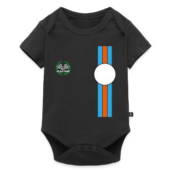 GP Racing Gulf Design - Body à manches courtes Premium Bébé - noir - Devant