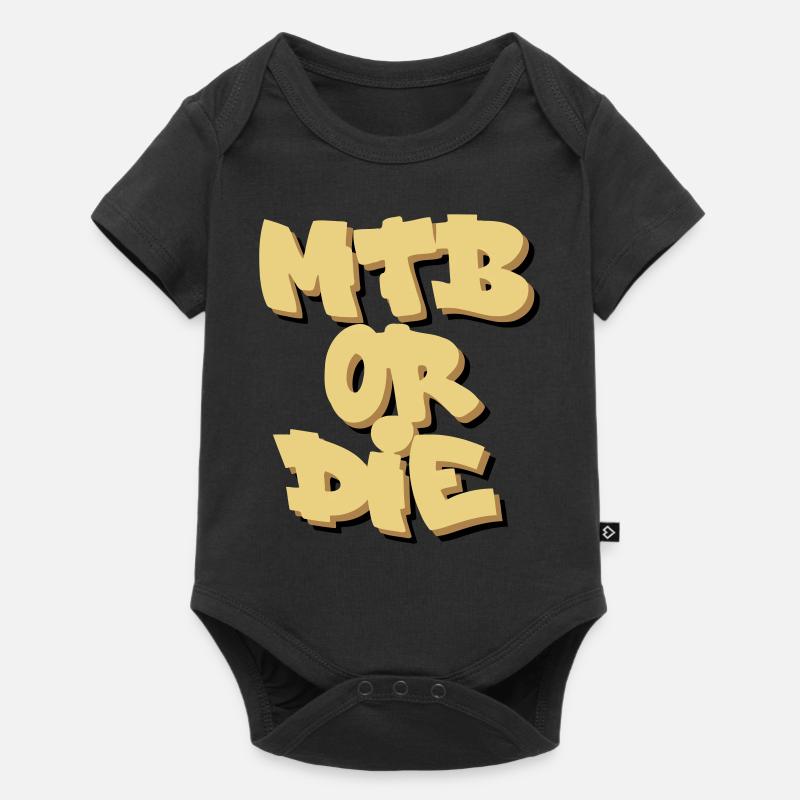 VTT ou matrice - Body à manches courtes Premium Bébé - noir