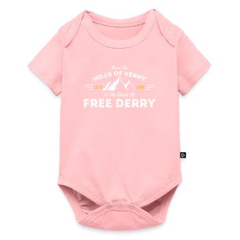 La rue de Derry libre - Body à manches courtes Premium Bébé - rose - Devant