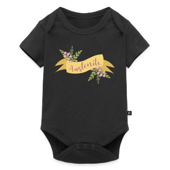 Austenite I - Baby Premium short-sleeve bodysuit - black - Front