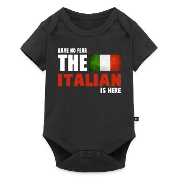 Have No Fear The Italian Is Here - Italians - Baby Premium short-sleeve bodysuit - black - Front