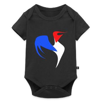 coq - Body à manches courtes Premium Bébé - noir - Devant
