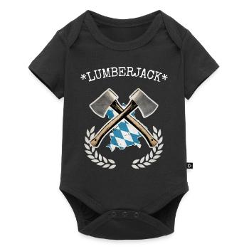 Lumberjack - Baby Premium Kurzarmbody - Schwarz - Vorne