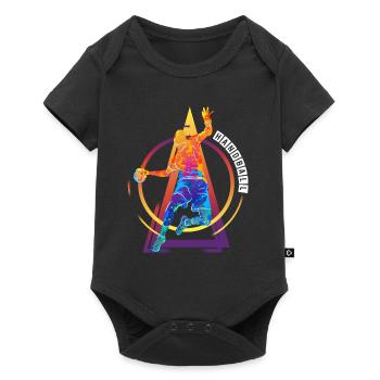 Handball Handball Player HandballEr Vintage Retro - Baby Premium short-sleeve bodysuit - black - Front