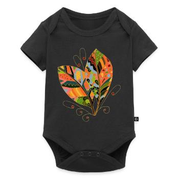 List - Baby Premium short-sleeve bodysuit - black - Front