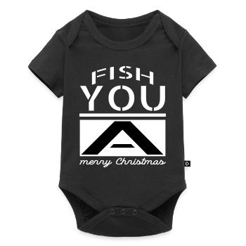 birthday dinosaur moon awkward rod animals - Baby Premium short-sleeve bodysuit - black - Front