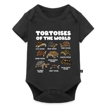 Tortoises of the World - Baby Premium short-sleeve bodysuit - black - Front