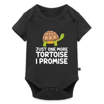 Only one more turtle, promised - Baby Premium short-sleeve bodysuit - black - Front