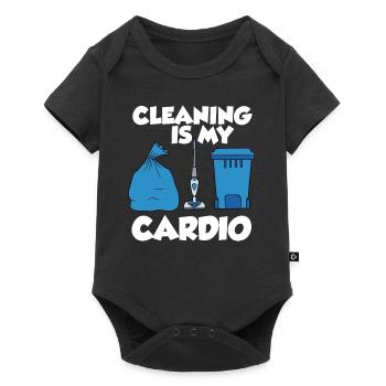 Vacuum Cleaner Cleaning Power Gift - Baby Premium short-sleeve bodysuit - black - Front