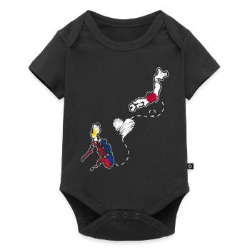 Philippines Filipino Japan Flag I Gift - Baby Premium short-sleeve bodysuit - black - Front