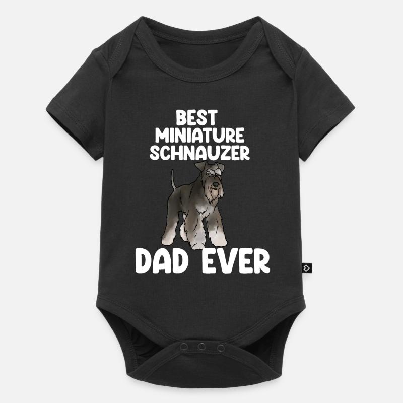 Miniature Schnauzer - Body à manches courtes Premium Bébé - noir