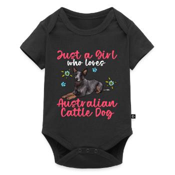 Bouvier australien - Body à manches courtes Premium Bébé - noir - Devant