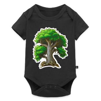Pillar of Life: The Majestic Tree - Baby Premium short-sleeve bodysuit - black - Front