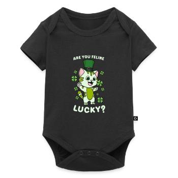 Are you lucky? - Baby Premium short-sleeve bodysuit - black - Front
