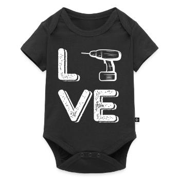 Artisan bricoleur Artisan Artisan Outil Construction - Body à manches courtes Premium Bébé - noir - Devant