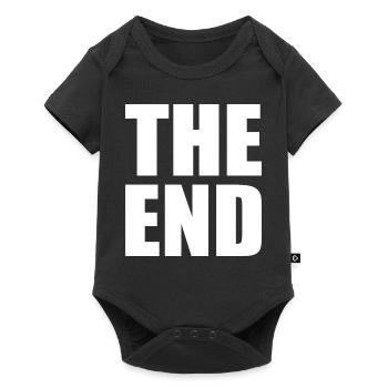 The end - Baby Premium Kurzarmbody - Schwarz - Vorne