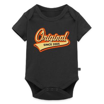 Original Since 2005 (Year Of Birth, Birthday / 3C) - Baby Premium short-sleeve bodysuit - black - Front