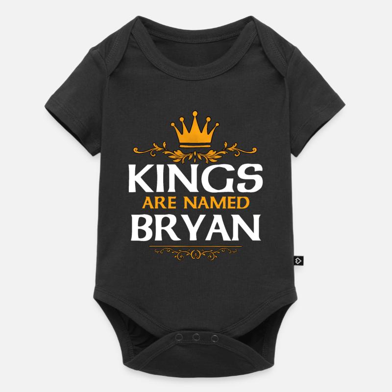 Bryan - Baby Premium short-sleeve bodysuit - black