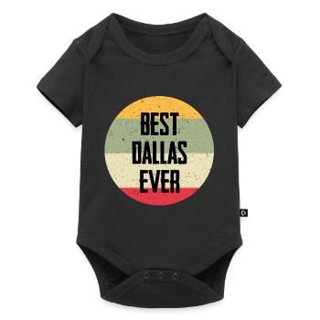 Best Dallas Ever - Baby Premium short-sleeve bodysuit - black - Front