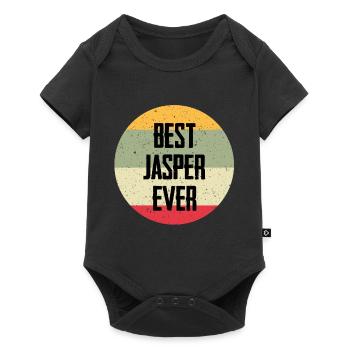 Best Jasper Ever - Baby Premium Kurzarmbody - Schwarz - Vorne