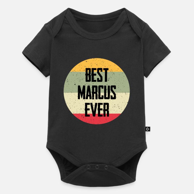 Best Marcus Ever - Baby Premium Kurzarmbody - Schwarz