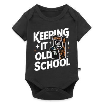 Arcade Arcade Slot Machine Gamer Gaming - Body à manches courtes Premium Bébé - noir - Devant