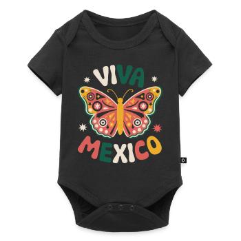 Mexico Mexico Mexican Spanish - Baby Premium short-sleeve bodysuit - black - Front