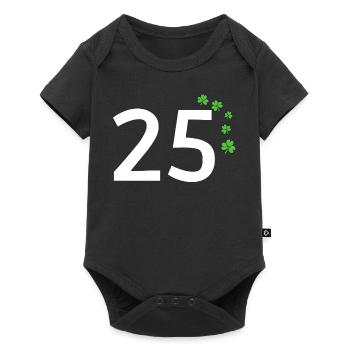 25 - Body à manches courtes Premium Bébé - noir - Devant