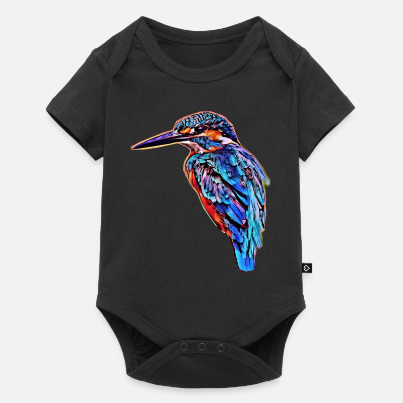Kingfisher - Body à manches courtes Premium Bébé - noir